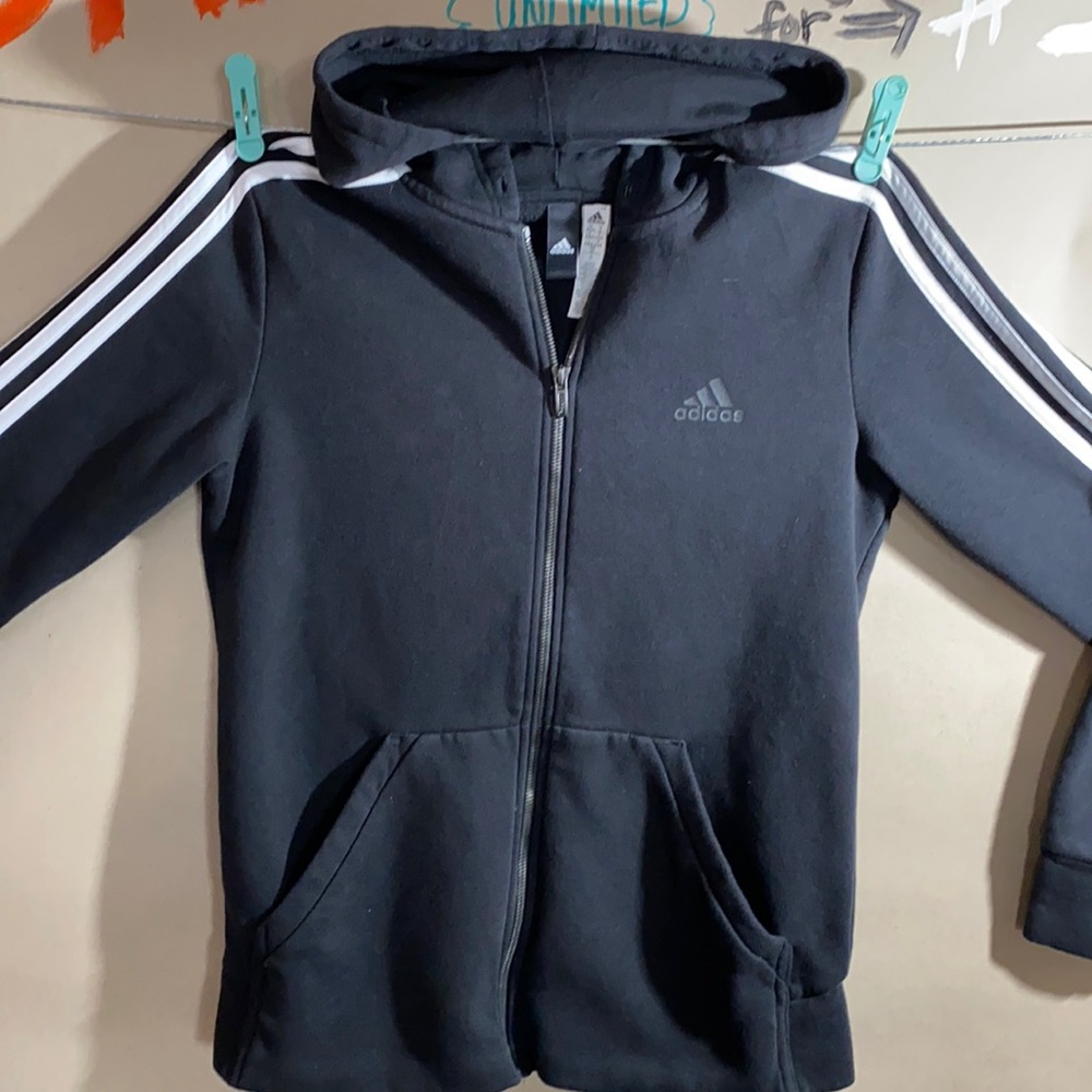 Addidas zip up hoodie